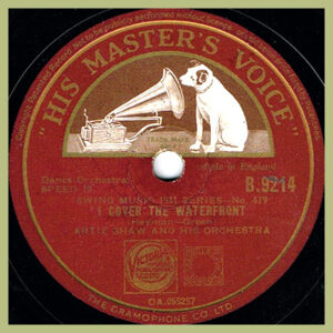 I Cover the Waterfront - Artie Shaw - Victor Label