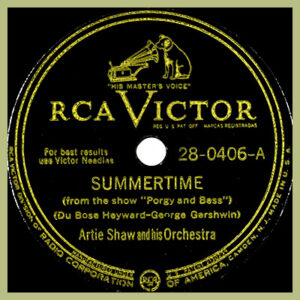 Summertime - Arties Shaw and his Orchestra - RCA Victor